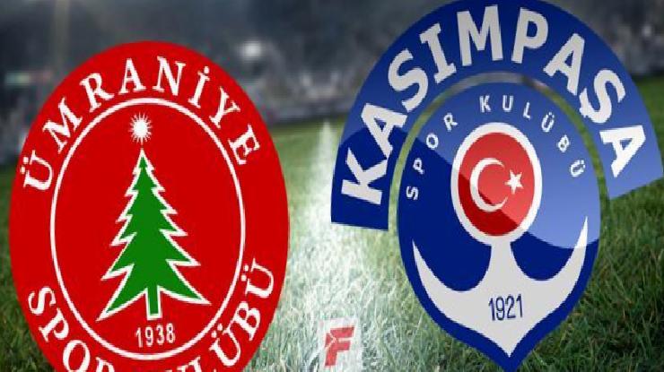 Ümraniyespor – Kasımpaşa maçı (CANLI)