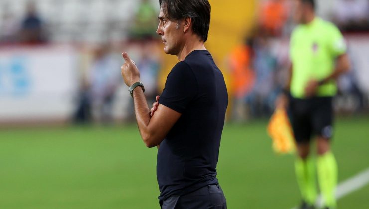 Vincenzo Montella: Ayaklarımız yere basmaya devam edecek